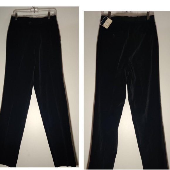Ferecci Uomo Design Italy Black Velvet Pants !
